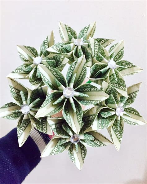 Easy Origami Flower With Money Tikloeffect