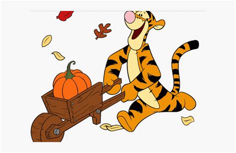 Disney Clipart Autumn Winnie The Pooh Fall Clipart Hd Png Download