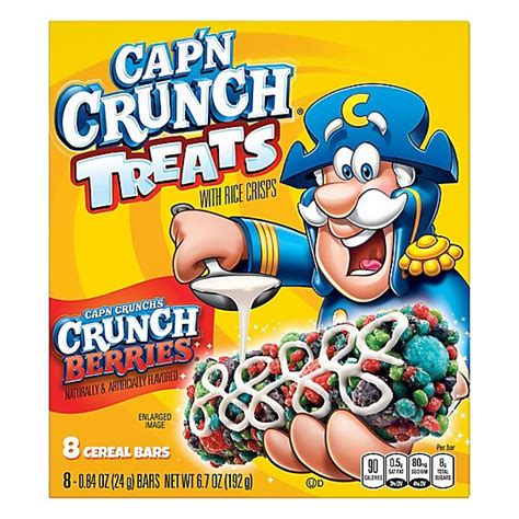 Captain Crunch Treat Bar Crunchberry 67 Oz Albertsons