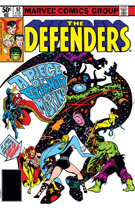 Defenders 1972 92 Comic Issues Marvel