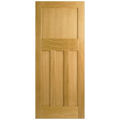 Lpd Dx Nostalgia Oak Un Finished Panelled Fd30 Internal Fire Door