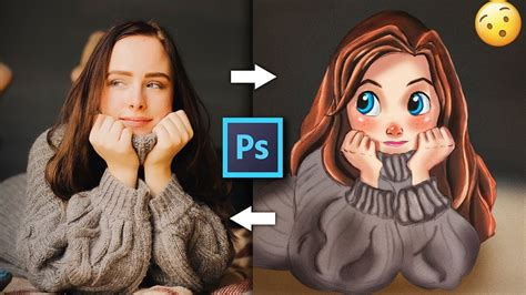 How To Draw A Cartoon Character In Photoshop Crazyscreen21