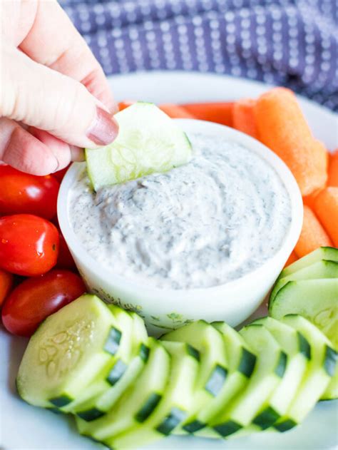 Easy Veggie Dip Recipe Cleverly Simple