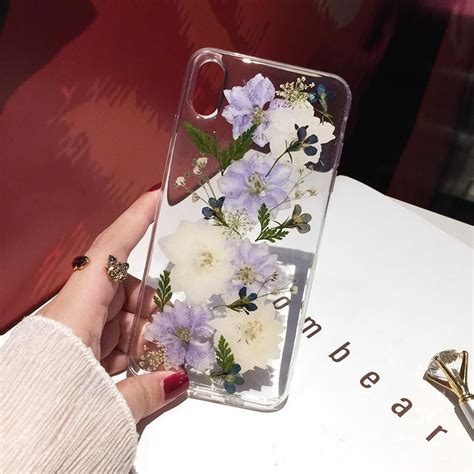 Real dried pressed flowers phone cases for iphone 11 pro max x xs max xr 6 6s 7 8 plus silicone. Real Pressed Dried Flowers iPhone Case | Flower phone case ...