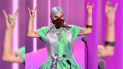 San Francisco Based Designer Lance Victor Moore Designed Face Masks For Lady Gaga At 2020 Vmas