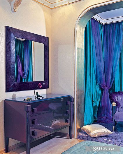 Look How Fab Turquoise And Purple Are Together With Glam