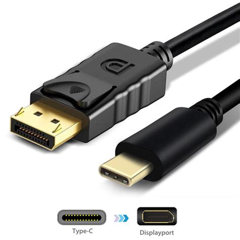 Usb C To Displayport Cable For Home Office 4k60hz Usb C To