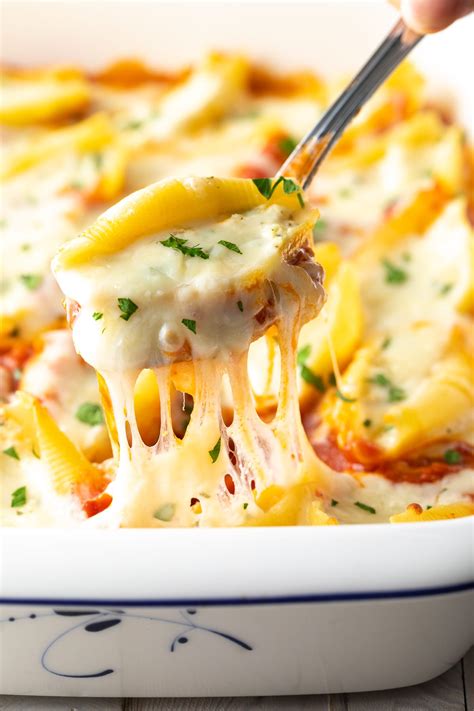 Best Ricotta Stuffed Shells Recipe - A Spicy Perspective