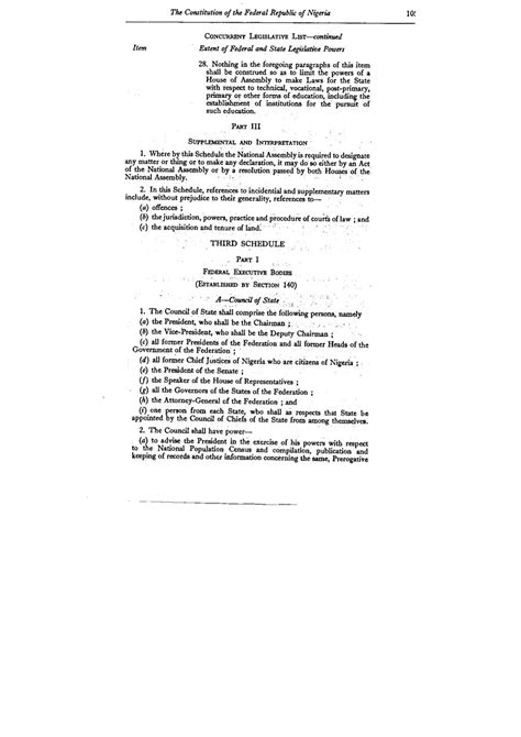 Nigerian Constitution 1979