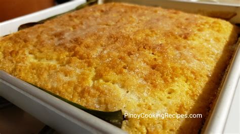 The albers line of corn meal and grits has been used for generations. CORN BREAD BIBINGKA