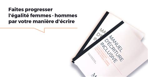 Le débat sur l'écriture inclusive qui a lieu en ce moment et extrêmement important, pas seulement pour la représentation des femmes mais aussi pour les personnes qui ne se considèrent pas binaire. Tout ce qu'il faut savoir sur l'écriture inclusive ...