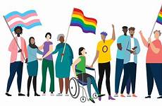 lgbtqia support pride lgbt people peer illustration health wellbeing elevate lgbtiqa diverse flags contact victorian