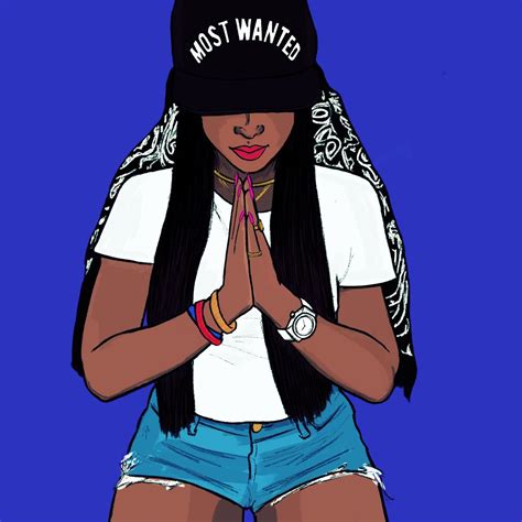 Illustration By Márcia Lima ©2015 On We Heart It Black Girl Art Black Women Art Black Girl