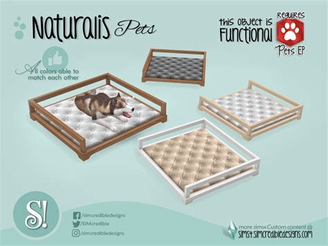 Lord Lou Antoinette Pet Bed Set Ruby Red Sims Chegospl