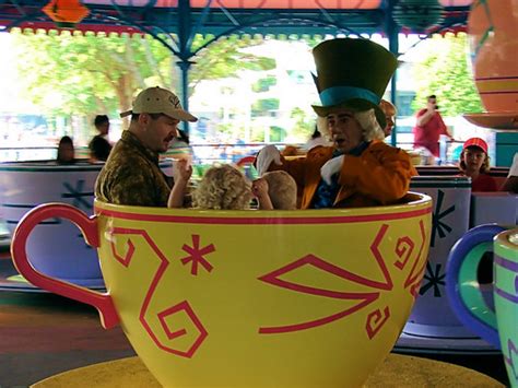 Disney Mad Hatter Rides The Tea Cups The Mad Hatter Rode Flickr