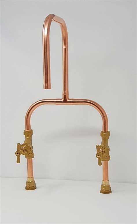 Amazing copper finish kitchen taps delivered straight to your door. Industrial Chic Pure Copper Kitchen Sink Mixer Tap ...