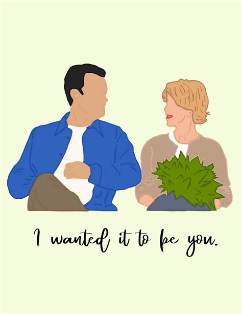 Youve Got Mail Illustrated Poster Tom Hanks Minimalist Movie Poster
