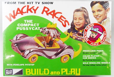 Wacky Races Mpc 1 25 Scale Model Kit N°5 Penelope Pitstop S Compact Pussycat