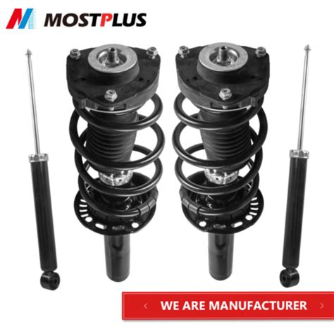 Set 4 Front Rear Shock Absorber Struts Assembly For Volkswagen Cc Passat Rabbit Ebay