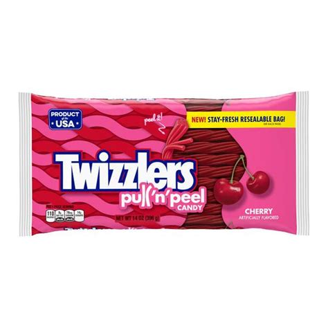Twizzlers Pull N Peel Cherry Candy 3400056043 Blains Farm And Fleet