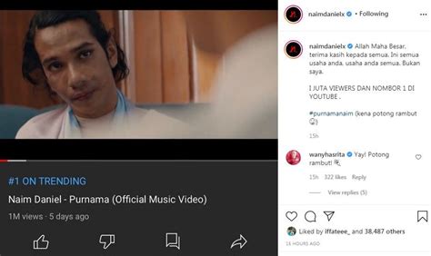 Mana janji itu terbaru gratis dan mudah dinikmati. Naim Daniel tunai janji selepas MV 'Purnama' trending nombor 1 di YouTube - "Saya bukan scam ...