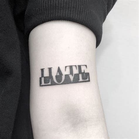Albums 91 Wallpaper Symbol Love Hate Tattoo Updated 112023