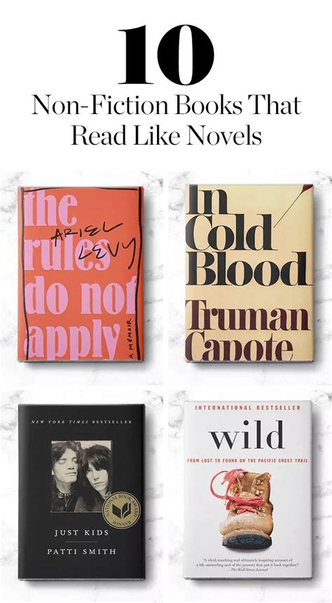 10 nonfiction books that seriously read like novels nonfiction books best non fiction books