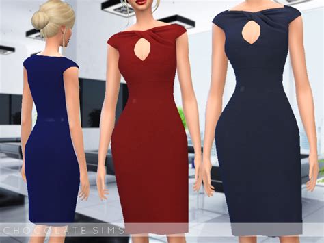 The Sims Resource Bodycon Dress