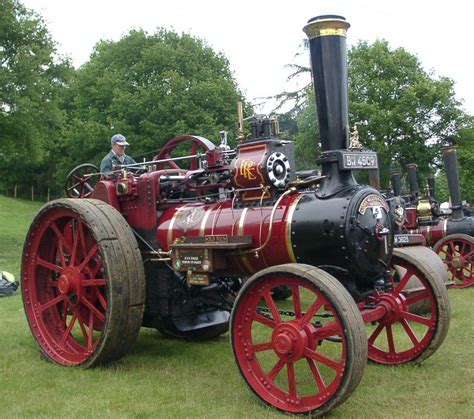 Old Steam Engines Old Nick A 1908 Marshall Traction Engine Steam