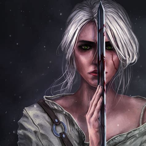 Cirilla Witcher Art The Witcher The Witcher Game