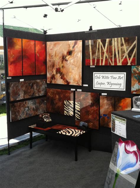 My Booth At The Aspen Art Festival Last July Art Display Panels Art
