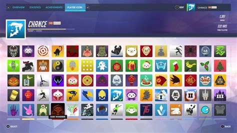 Overwatch All Player Icons Hd Version 11012 Youtube