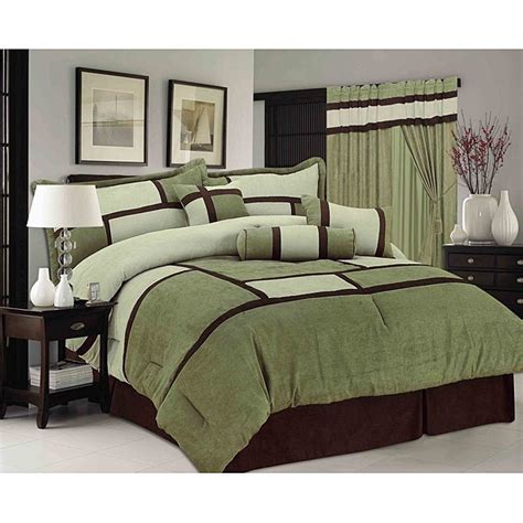 A wide variety of comforter queen set options are available to you Sage/ Green Chelsea Contemporary 7-piece Comforter Set ...