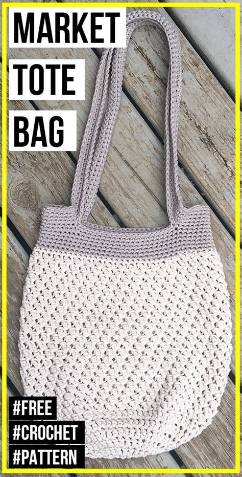Beginner Crochet Market Bag Ferien Zum Ausdrucken