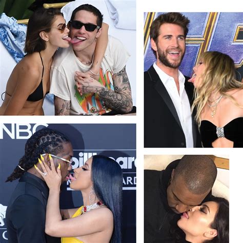 ’the Official History Of Celebs Licking Each Other S Faces Glamour