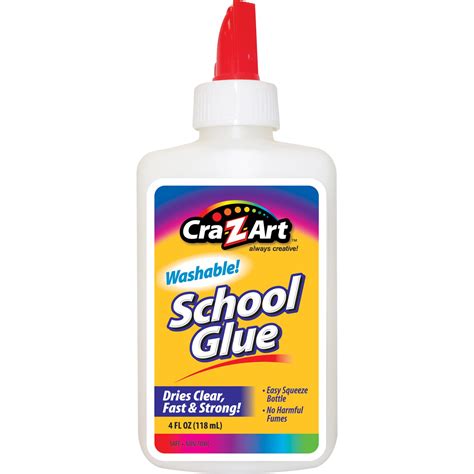 Cra Z Art 11302 4 Oz Washable School Glue Ebay