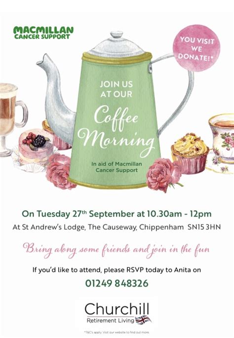 Macmillan Coffee Morning 2022 Chippenham Town Bowls Club