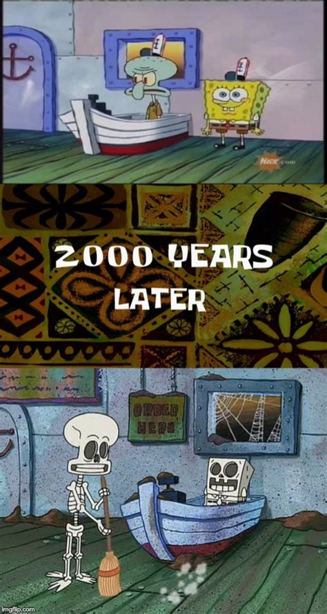 Spongebob Years Later Meme