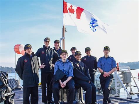 Cadets Earn Sea Legs In Hmcs Calgary Pacific Navy News