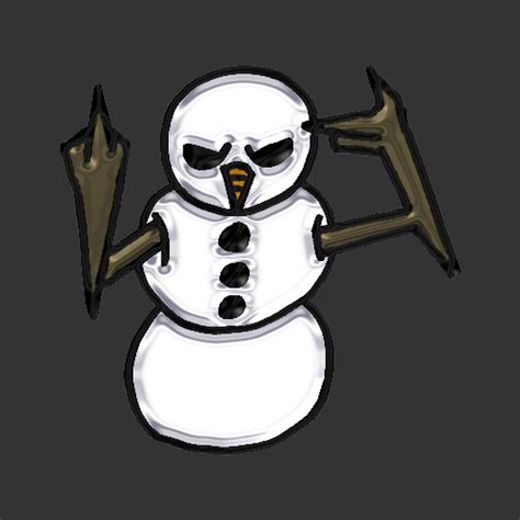 Angry Snowman 02 By Veraukoion On Deviantart