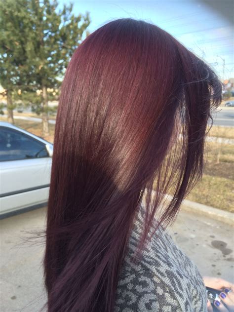 Red Hair Client Wine Hair Burgandy Hair Burgundy Hair