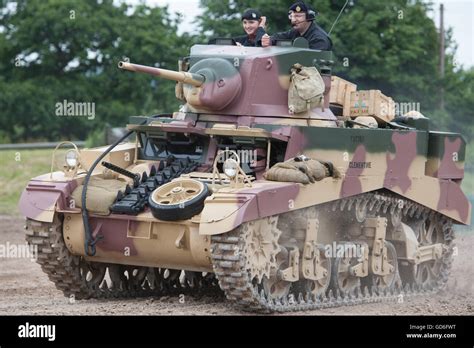 Light Tank M3a1 Stuart Iv At Tankfest 2016 Stock Photo Alamy
