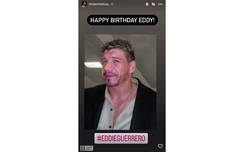 Chris Jericho pays tribute to WWE legend Eddie Guerrero