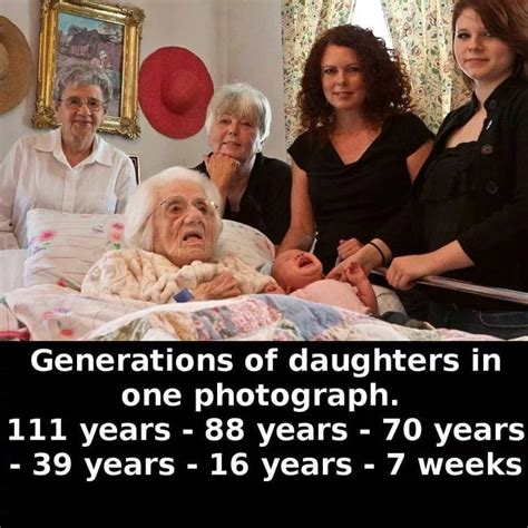 6 generations of females in one picture r interestingasfuck
