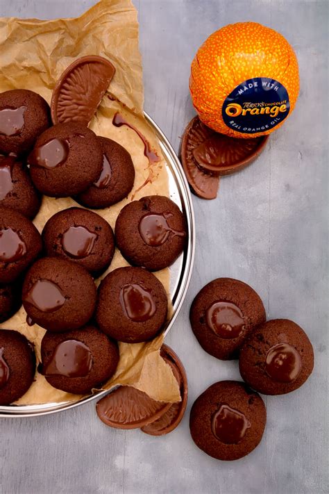Chocolate Orange Thumbprint Cookies Take Some Whisks