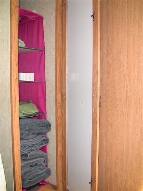rv basics saving space by using closet organizers