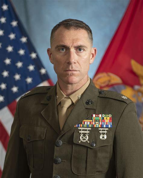Lieutenant Colonel Daniel L Thunen Marine Corps Security Force