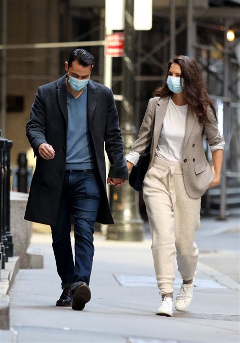 Katie Holmes Steps Out In Style With Her New Man Vogue
