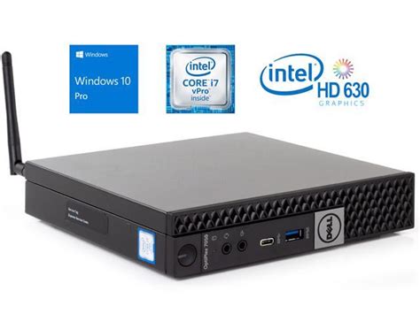 Refurbished Dell Optiplex 7050 Micro Desktop Intel Quad Core I7 7700t