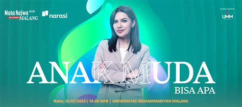 Mata Najwa On Stage Universitas Muhammadiyah Malang Narasi Tv